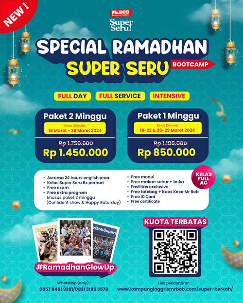 Special Ramadhan Super Seru Bootcamp Mr.BOB