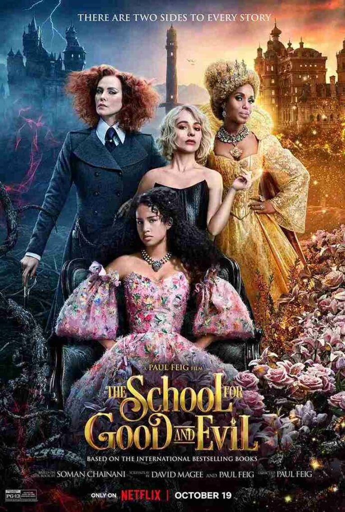 10 Film Cocok untuk Belajar Bahasa Inggris The School for Good and Evil - Mr. Bob Kampung Inggris