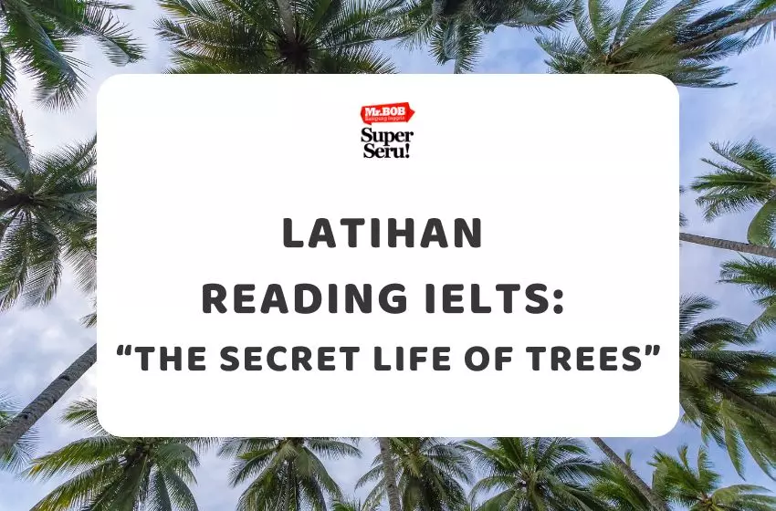 Latihan Reading IELTS: Teks “The Secret Life of Trees”